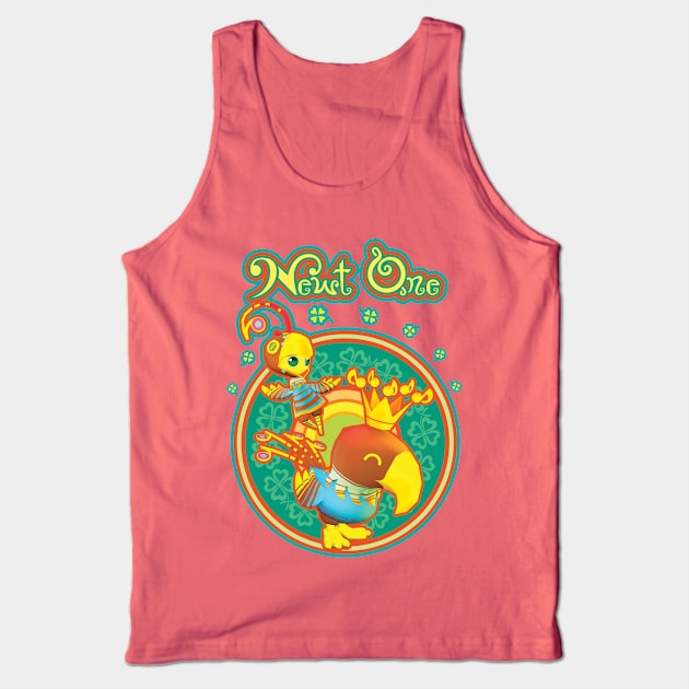 Newt & The Parrot King Tank Top by DevNAri